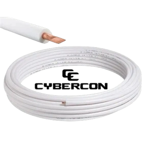 SZIGETELT LÁGY RÉZCSŐ 7/8"X1MM (22MM) (25FM/TEKERCS) 9MM-ES SZIGETELÉS (VEGYTISZTA) CYBERCON