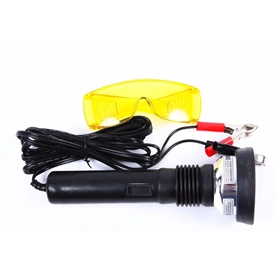 SZIVÁRGÁSKERESŐ UV LÁMPA MASTERCOOL SZEMÜVEGGEL 12V/100W 53012