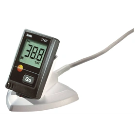 TESTO 174 H MINI HŐMÉRSÉKLET-, ÉS PÁRATARTALOM ADATGYŰJTŐ SZETT (0572 0566)