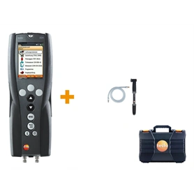 TESTO 324 NYOMÁSMÉRŐ ÉS GÁZSZIVÁRGÁS VIZSGÁLÓ ALAP SZETT (0563 3240 70)