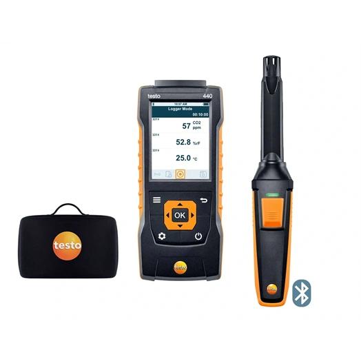 TESTO 440 CO2 SZETT BLUETOOTH®-OS (0563 4405)