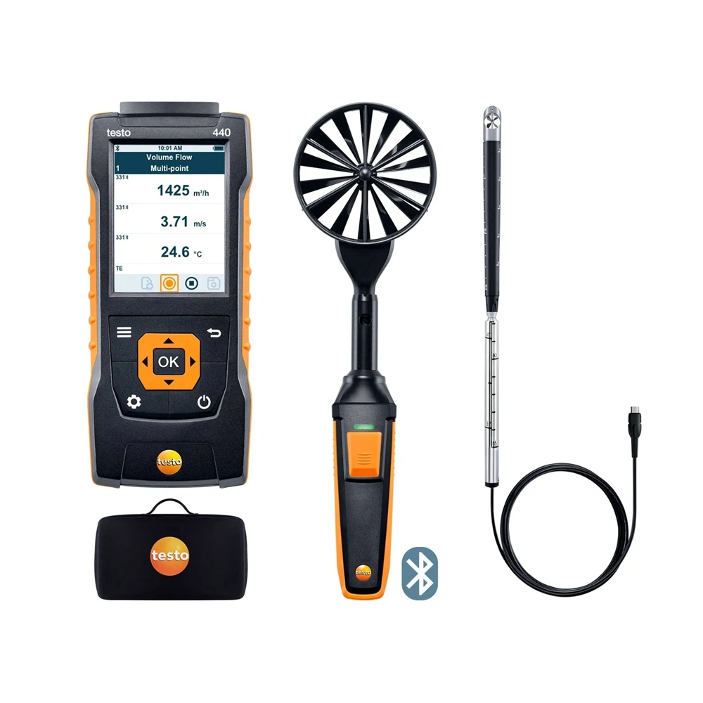 TESTO 440 LÉGSEBESSÉG SZETT 2 BLUETOOTH-OS (0563 4407)