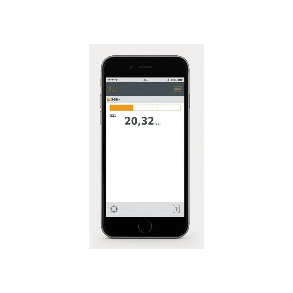 TESTO 549I NAGYNYOMÁS ÉRZÉKELŐ (OKOSTELEFONRÓL MŰKÖDTETHETŐ) (0560 2549 02)
