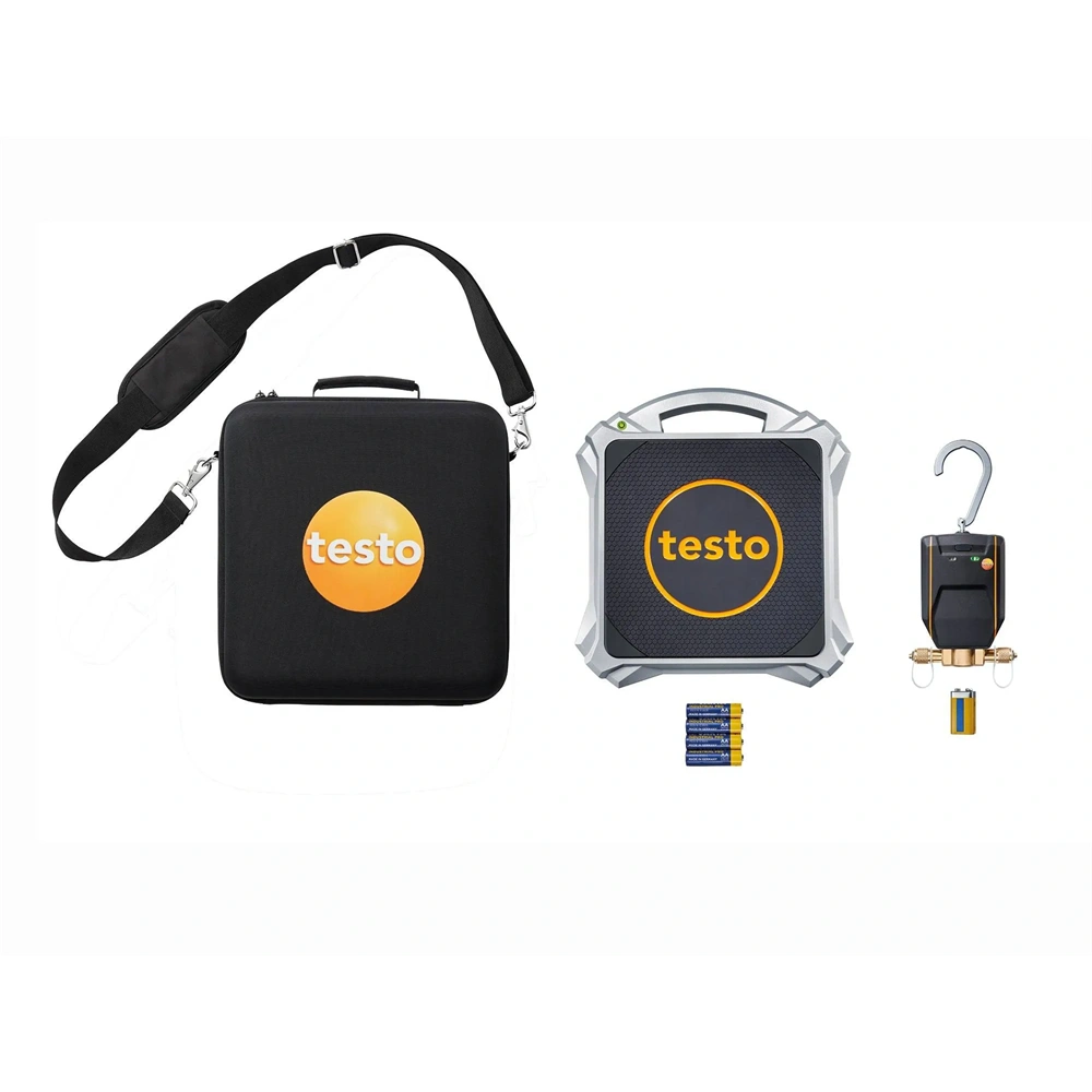 TESTO 560I BLUETOOTH KAPCSOLATTAL DIGITÁLIS HŰTŐKÖZEG-MÉRLEG ÉS INTELLIGENS SZELEP SZETT (0564 2560)