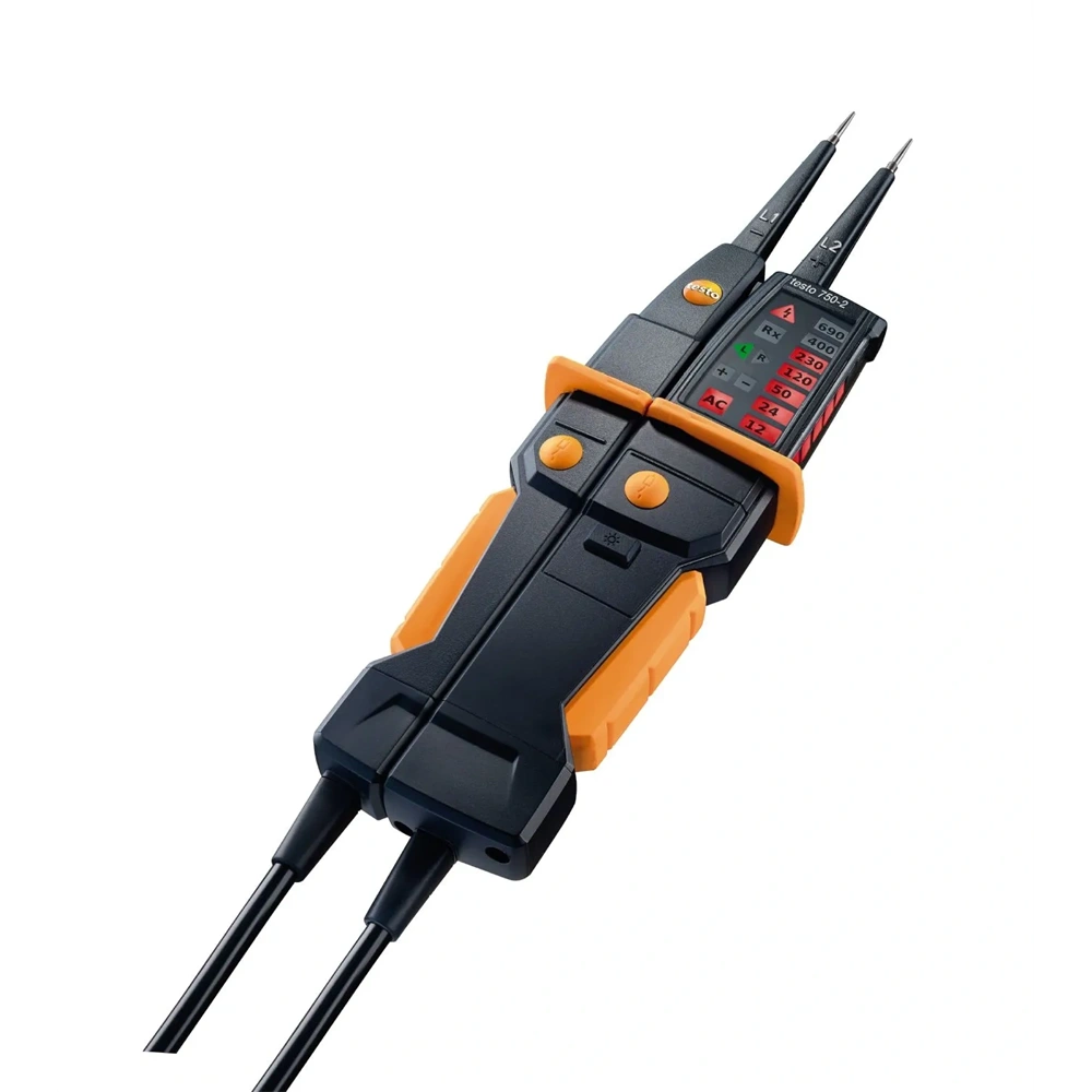 TESTO 750-2 KÉTPÓLUSÚ FESZÜLTSÉGMÉRŐ (0590 7502)