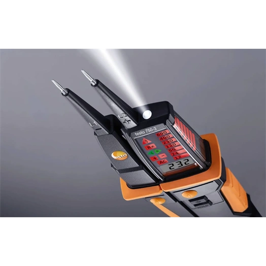 TESTO 750-3 KÉTPÓLUSÚ FESZÜLTSÉGMÉRŐ (0590 7503)