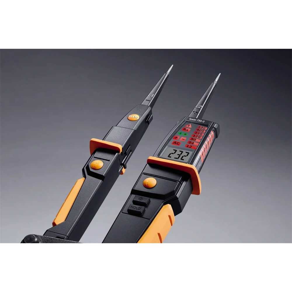 TESTO 750-3 KÉTPÓLUSÚ FESZÜLTSÉGMÉRŐ (0590 7503)