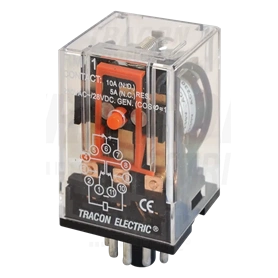 TRACON RM 11-220V AC 3XCO ÉRINTKEZŐ IPARI RELÉ