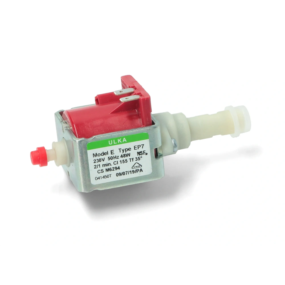 ULKA MEMBRÁN SZIVATTYÚ 48 W 230 V EP7 (MŰANYAG VÉGŰ) (KÁVÉGÉP / REZGŐ / VÍZPUMPA / MAGASNYOMÁSÚ / MÁGNESES) (CFM000UN)