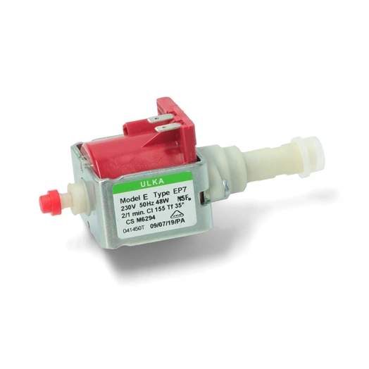 ULKA MEMBRÁN SZIVATTYÚ 48 W 230 V EP7 (MŰANYAG VÉGŰ) (KÁVÉGÉP / REZGŐ / VÍZPUMPA / MAGASNYOMÁSÚ / MÁGNESES) (CFM000UN)