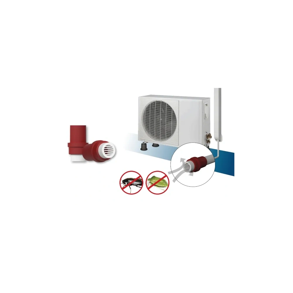 VECAMCO CSEPPVÍZCSŐ BOGÁR RÁCS 16MM SÁRGA