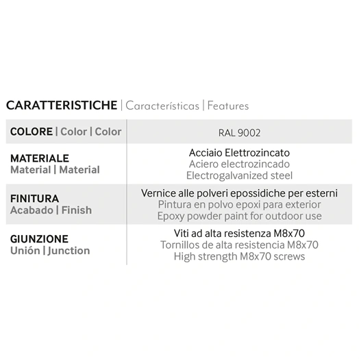 VECAMCO KLÍMATARTÓ KONZOL CSÚSZTATHATÓ SZÁRRAL, VB10, (450 × 400 × 800 MM)