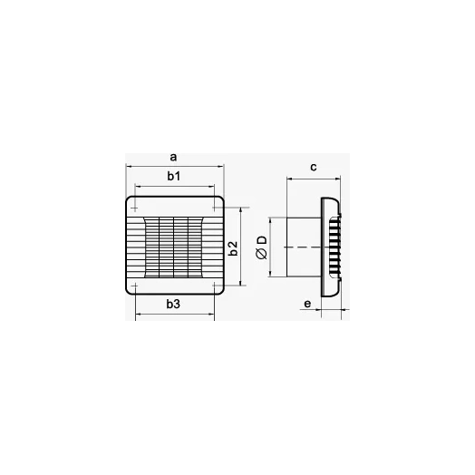 VENTILÁTOR (AXIÁLIS) VENTS 100 MATHL AUT.ZSALU, IDŐZÍTŐ, PÁRAÉ. 20 W 98M3/Ó 34DB