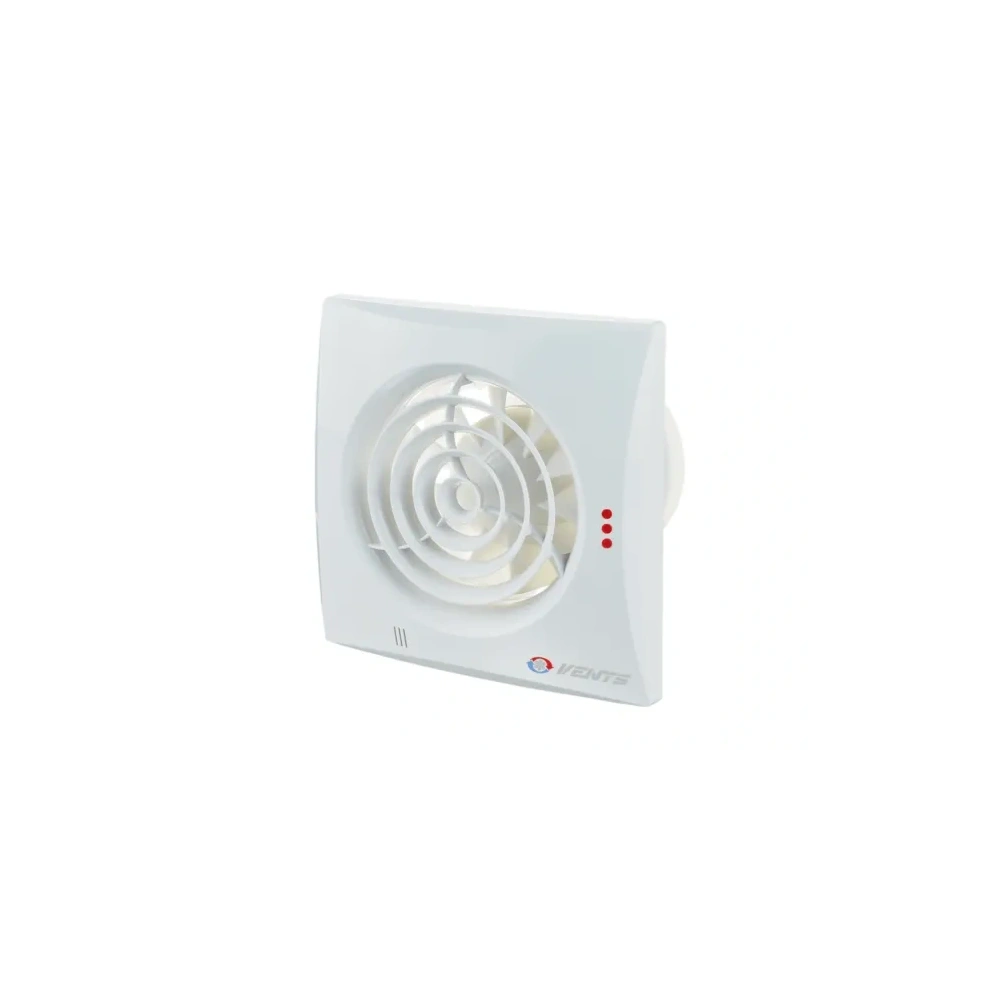 VENTILÁTOR (AXIÁLIS) VENTS 100 QUIET T IDŐZÍTŐVEL,GOLYÓSCSAP. VISSZACSAPÓSZ. 7,5 W 97M3/Ó 25DB IP45