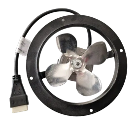 VENTILÁTOR MOTOR EVC15P (NYOMÓ) 96 MM (LAPÁTTAL)