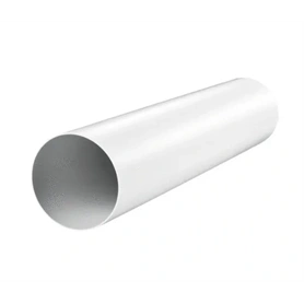 VENTS 100MM-ES PVC MŰANYAG LÉGTECHNIKAI CSŐ KO100-10,1000MM HOSSZBAN
