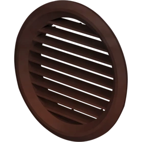 VENTS MV 150 BVS KEREK SZELLŐZŐRÁCS 150 MM CSŐTOLDATTAL SZÚNYOGHÁLÓVAL BROWN