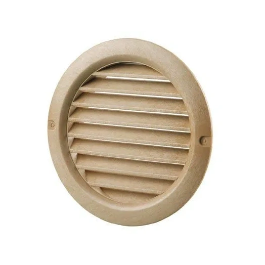 VENTS MV 150 BVS KEREK SZELLŐZŐRÁCS 150 MM CSŐTOLDATTAL SZÚNYOGHÁLÓVAL LIGHT OAK