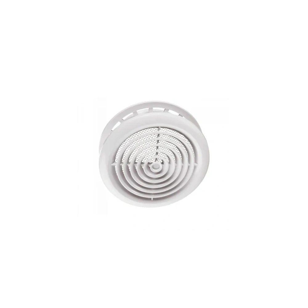 VENTS MV 80 PFS KEREK MENNYEZETI SZELLŐZŐRÁCS 80 MM CSŐKÖTŐVEL SZÚNYOGHÁLÓVAL