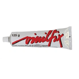 VINILFIX KEMÉNY PVC CSŐ ÉS CSŐIDOM RAGASZTÓ 125GR SZÜRKE SZÍNŰ
