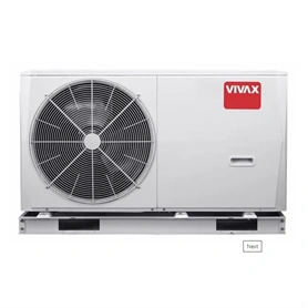 VIVAX HŐSZIVATTYÚ MONOBLOKK HPM-41CH120AERIS R32-3H9 3-FÁZISÚ, 12 KW, 9 KW EXTRA FŰTŐBETÉT
