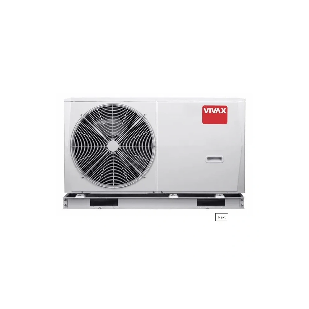VIVAX HŐSZIVATTYÚ MONOBLOKK HPM-41CH120AERIS R32-3H9 3-FÁZISÚ, 12 KW, 9 KW EXTRA FŰTŐBETÉT