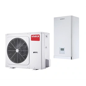 VIVAX HŐSZIVATTYÚ OSZTOTT (HPS-120HM155AERI/I3H9S - HPS-53CH155AERI/O3S) LEVEGŐ-VÍZ+FŰTŐB. 16KW