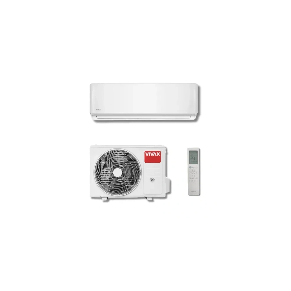 VIVAX R+ DESIGN (ACP-12CH35AERI/I+ / 12CH35AERI/O+) MONOSPLIT OLDALFALI KLÍMA SZETT 3,5KW