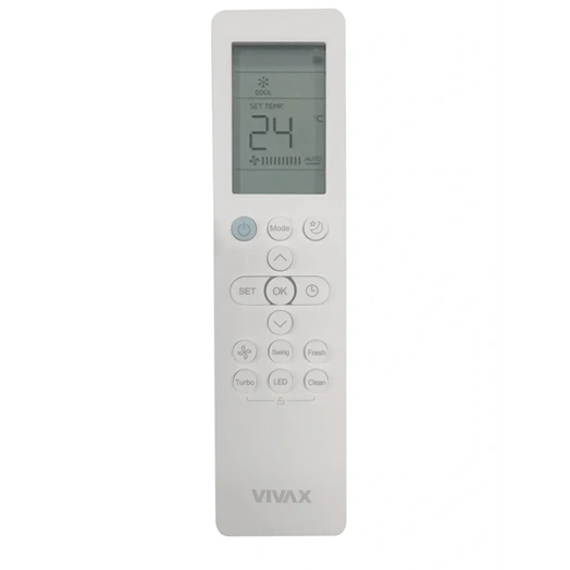 VIVAX R+ DESIGN (ACP-12CH35AERI/I+ / 12CH35AERI/O+) MONOSPLIT OLDALFALI KLÍMA SZETT 3,5KW