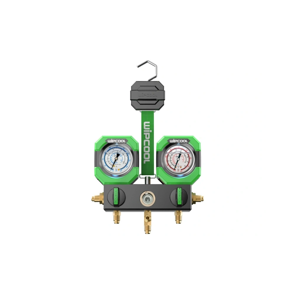 WIPCOOL SZERVIZCSAPTELEP MG-2K KÉSZLET R22, R410, R32 - 2 UTAS (LED VILÁGÍTÁS)