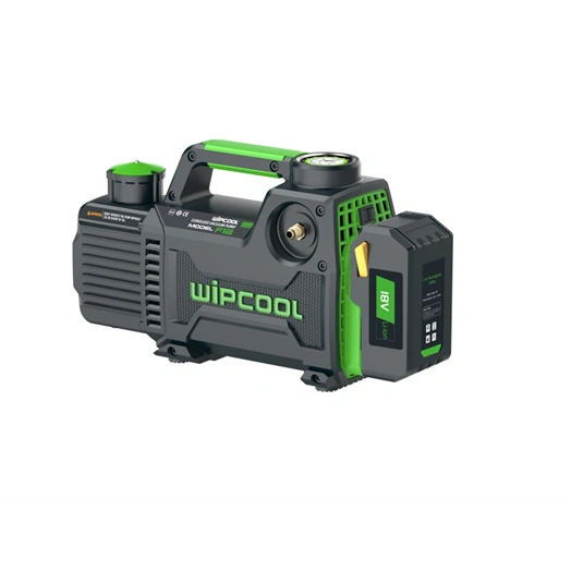 WIPCOOL VÁKUUMSZIVATTYÚ 2F0BR 42L/MIN MANOMÉTER + SZELEP, R32 (AKKUMULÁTOR NÉLKÜL)