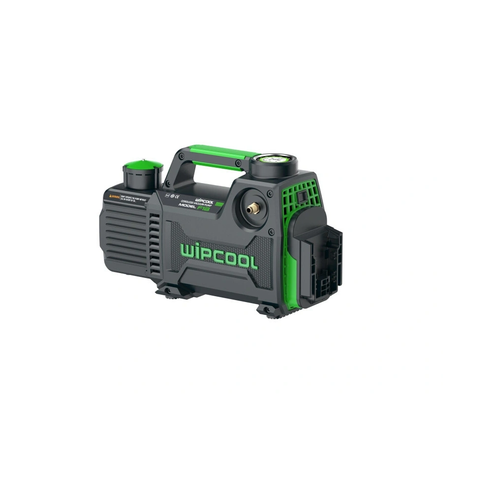 WIPCOOL VÁKUUMSZIVATTYÚ 2F1BR 71L/MIN MANOMÉTER + SZELEP, R32 (AKKUMULÁTOR NÉLKÜL)