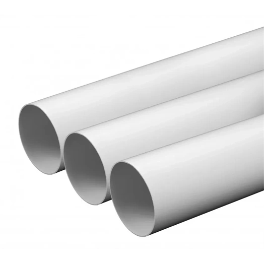 AWENTA 125MM-ES PVC MŰANYAG LÉGTECHNIKAI CSŐ KO125-05, 500MM HOSSZBAN