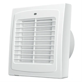 BLAUBERG AUTO 125 H AXIÁLVENTILÁTOR, AUT. ZSALUVAL, IDŐZÍTŐVEL, PÁRAÉRZÉKELŐVEL, GOLYÓSCSAPÁGGYAL.