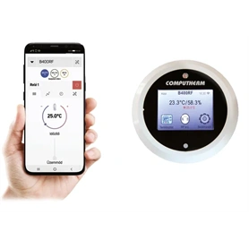COMPUTHERM B400RF WI-FI TERMOSZTÁT/HŐFOKSZABÁLYZÓ VEZETÉK NÉLKÜLI ÉRINTŐKIJELZŐS VEZÉRLŐVEL