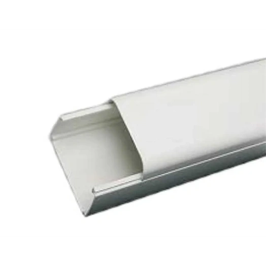 CON90 DEKORCSATORNA FEHÉR 90X65MM (EGY OLDALON ZÁRÓ CSATORNAFEDÉLLEL) 16M/KAR (9802-001-08)