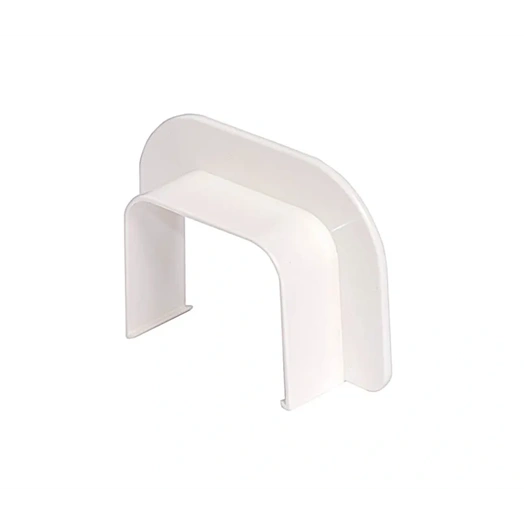 CONPAM90 DEKORCSATORNA FEHÉR 90X65 MM PEREMES FALI CSATLAKOZÓ/TAKARÓ (9802-111-08) (10db/doboz)