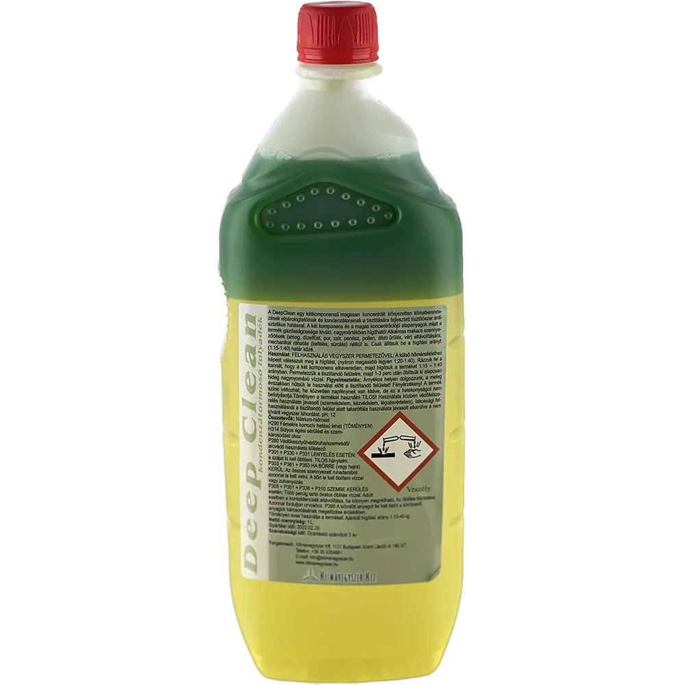 DEEP CLEAN AIR PRO 1 L KLÍMABERENDEZÉS TISZTÍTÓ KONCENTRÁTUM
