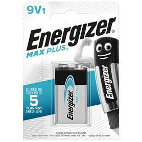 ENERGIZER MAX PLUS ALKÁLI 9V ELEM B1 (EMP9V)