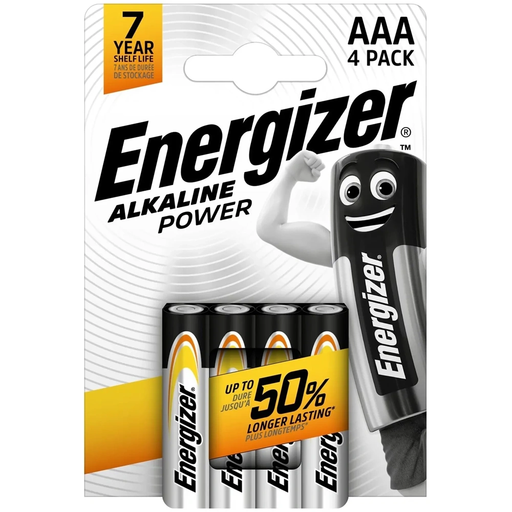ENERGIZER POWER ALKÁLI MIKRO ELEM AAA B4 (4DB/CSOMAG) (EPAAA)