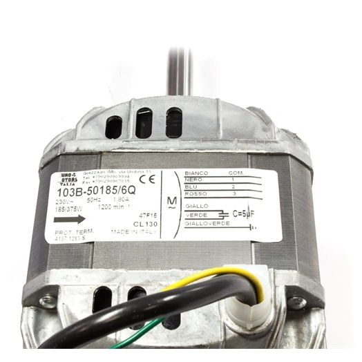 FAN COIL MOTOR 103B-50185/6Q 185W B/A 3 VEL. DUPLA TENGELYES (MTF805RF)