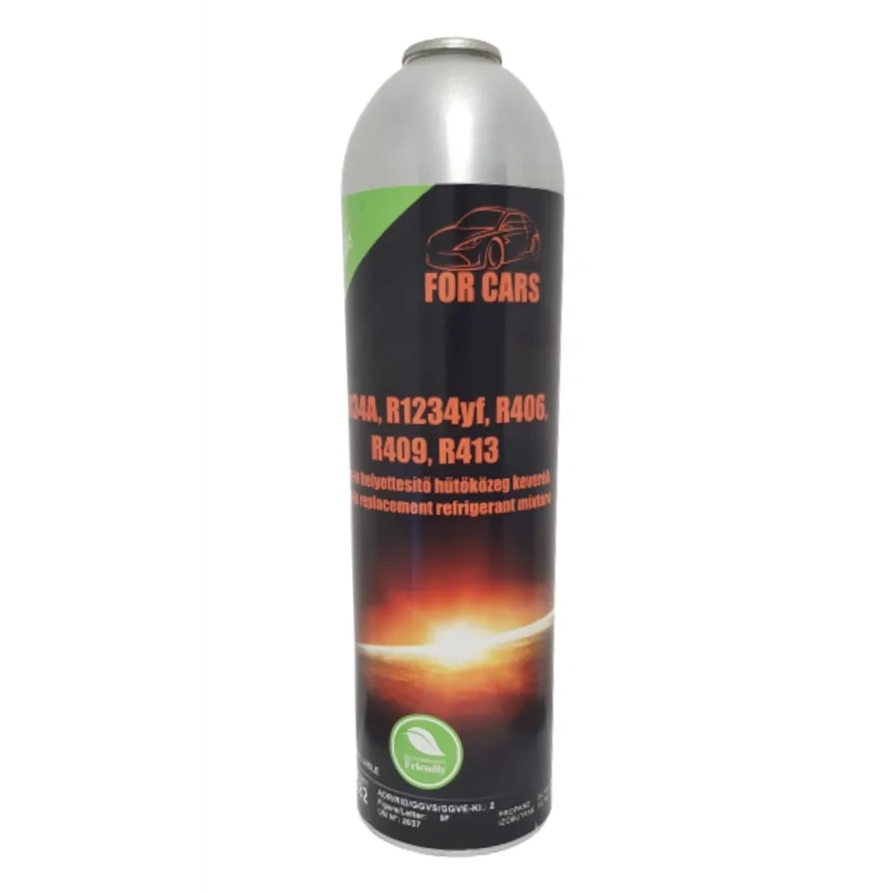 HŰTŐKÖZEG HELYETTESÍTŐ AUTÓKLÍMA TÖLTÉSÉHEZ FRIGOSTAR (R134A, R1234YF) 370G