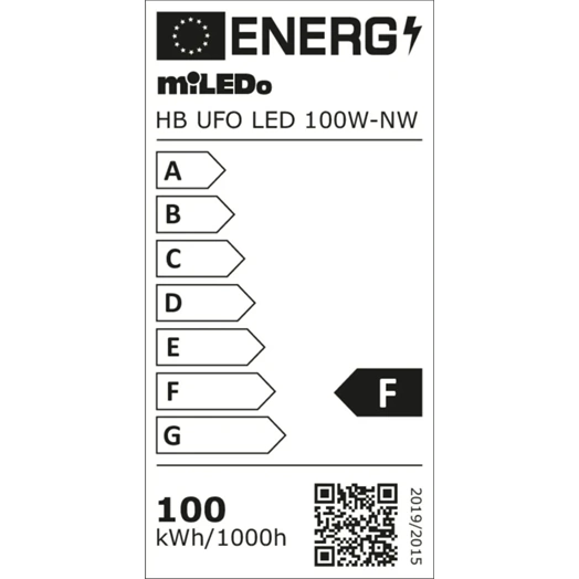 KANLUX MILEDO CSARNOKVILÁGÍTÓ LED LÁMPATEST HB UFO LED 100W-NW 4000K 10000LM IP65 (31405)