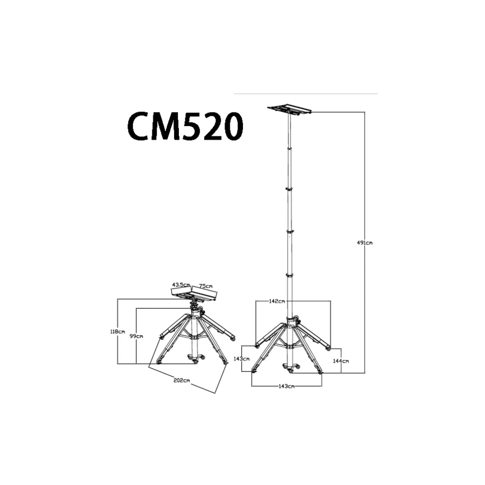 KEMTECH ELEKTROMOS KLÍMAEMELŐ CM-520-H1