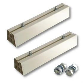 KLÍMATARTÓ KONZOL LAPOSTETŐRE, TETŐKONZOL CONBASE35N (350 × 84 × 80 MM)