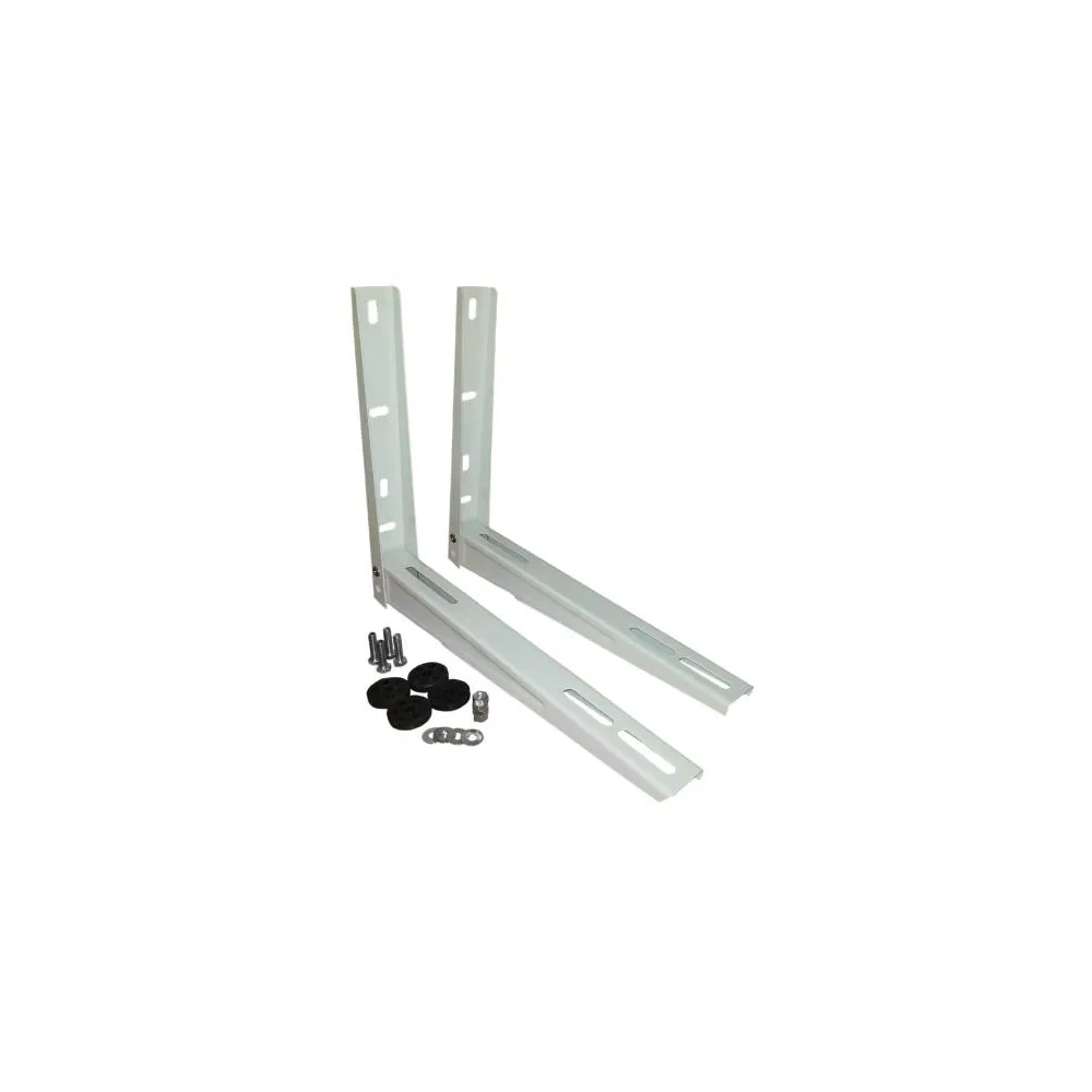 KLÍMATARTÓ KONZOL KINYITHATÓ, SZEGECSELT + PRÉSELT PROFILÚ, FESTETT, KT550, (450 × 550 MM)