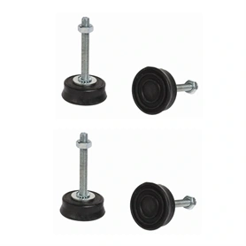 KLÍMA KÜLTÉRI REZGÉSCSILLAPÍTÓ FÖLDRERAKHATÓ GUMIBAK - VECAMCO - 56X20MM 250KG ÖSSZTEHERBÍRÁS 4DB/CSOMAG