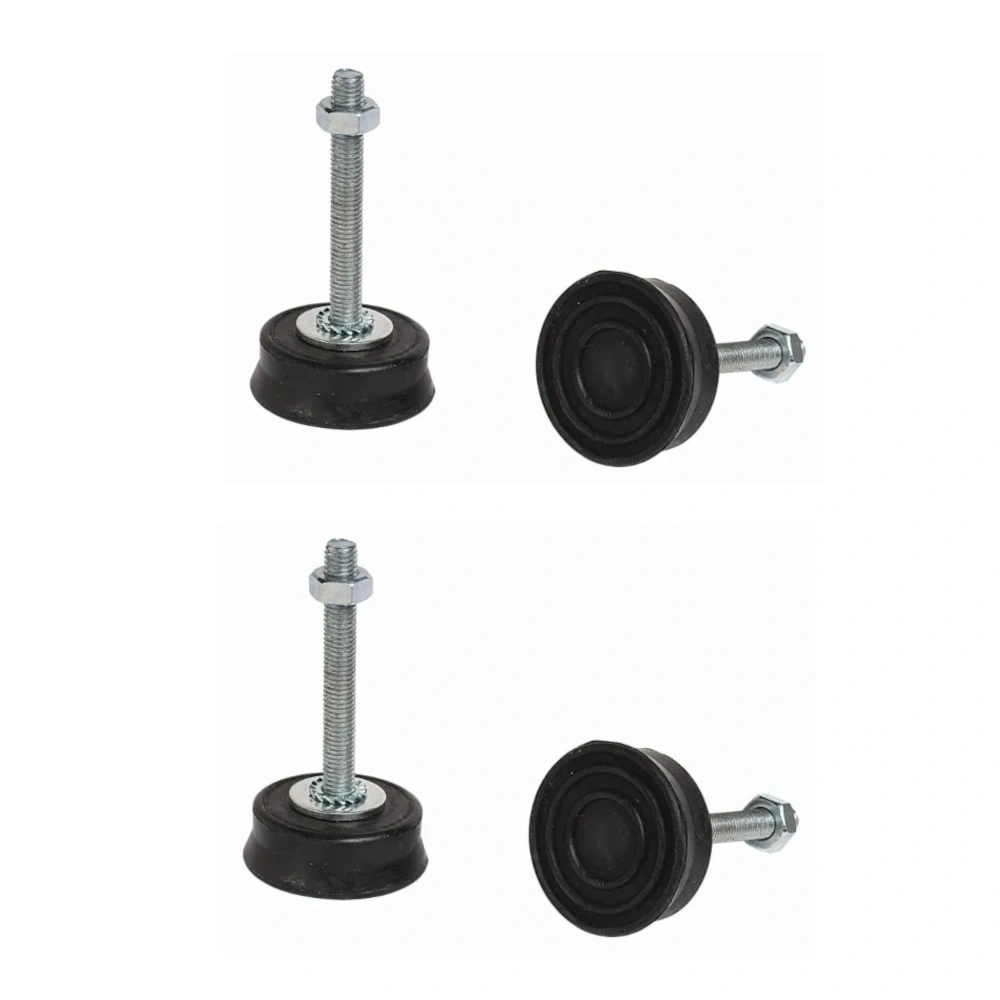 KLÍMA KÜLTÉRI REZGÉSCSILLAPÍTÓ FÖLDRERAKHATÓ GUMIBAK - VECAMCO - 56X20MM 250KG ÖSSZTEHERBÍRÁS 4DB/CSOMAG