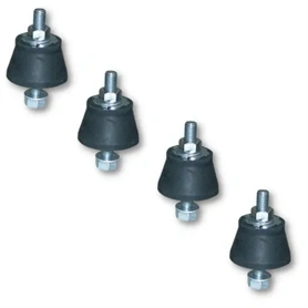 KLÍMA KÜLTÉRI REZGÉSCSILLAPÍTÓ GUMIBAK - TECNOSYSTEMI S4 -  85KG ÖSSZTEHERBÍRÁS 4DB/CSOMAG (11100073)