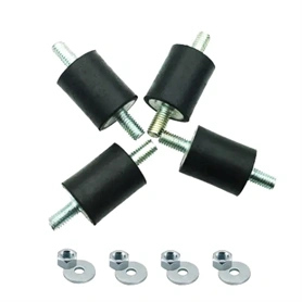 KLÍMA KÜLTÉRI REZGÉSCSILLAPÍTÓ GUMIBAK - TECNOSYSTEMI S60 - 160KG ÖSSZTEHERBÍRÁS 60X50 M10 4DB/CSOMAG (SCC500021)